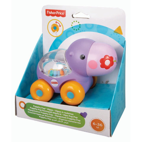 Fisher-Price - Vehicul Hipopotam  Apasa si Invata