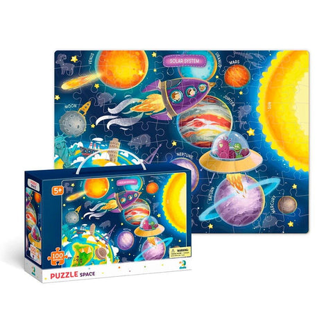 Puzzle - Spatiul cosmic (100 piese)