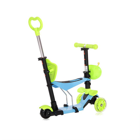 Trotineta pentru copii Smart Plus, Blue & Green