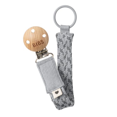 Bibs - Lantisor clip pentru suzeta, Cloud/Iron