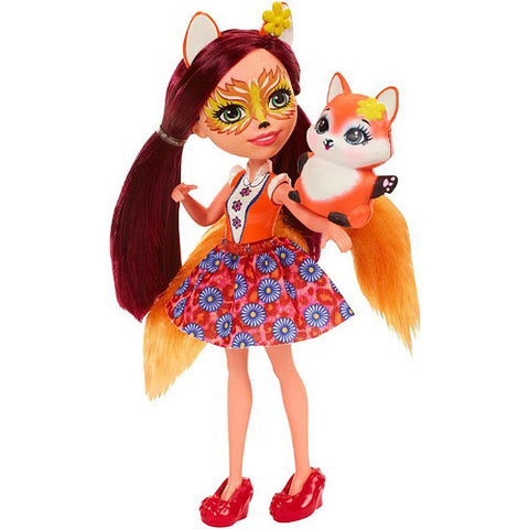 Enchantimals  - Papusa Enchantimals by Mattel Felicity Fox cu Figurina
