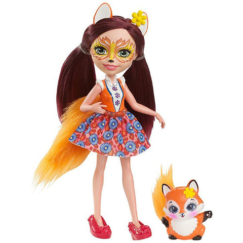 Enchantimals  - Papusa Enchantimals by Mattel Felicity Fox cu Figurina