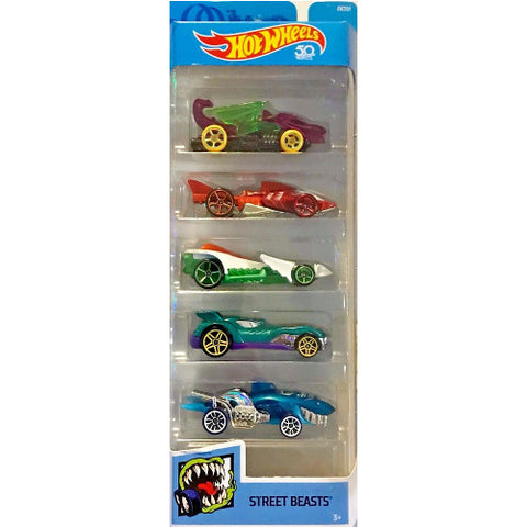 Mattel - Set 5 Masinute Street Beasts