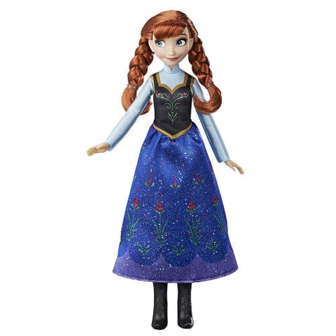 Hasbro - Papusa Disney Frozen Anna, Colectia Classic Fashion