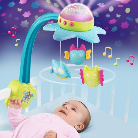 Smoby  - Carusel Muzical Cotoons Star 2 in 1