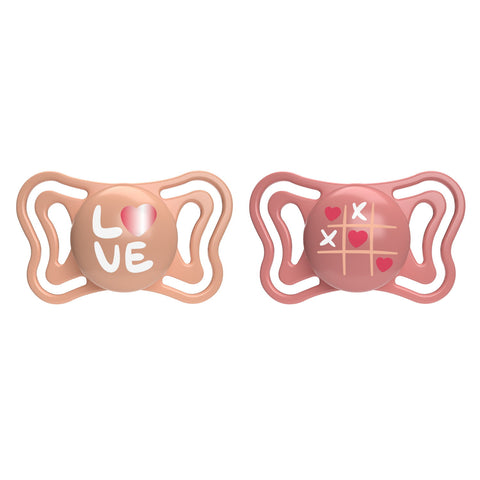 Suzeta Chicco PhysioPhorma Light, 2bucati, roz, 16-36luni