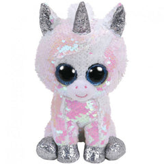 Jucărie de Plus Ty cu Paiete Unicornul Diamond 15 cm