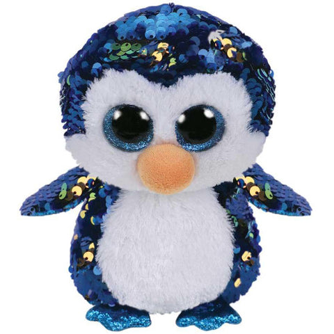 Ty - Plus cu Paiete Pinguinul Payton 24 cm