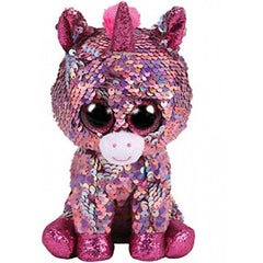 Jucărie de Plus Ty cu Paiete Unicornul Sparkle 24 cm