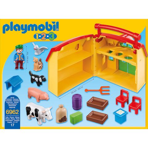 Playmobil - Set Mobil de Constructie Ferma