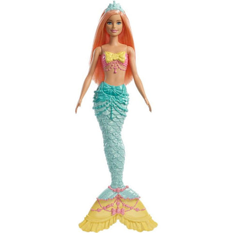 Mattel - Papusa Barbie Sirena in Regatul Curcubeelor