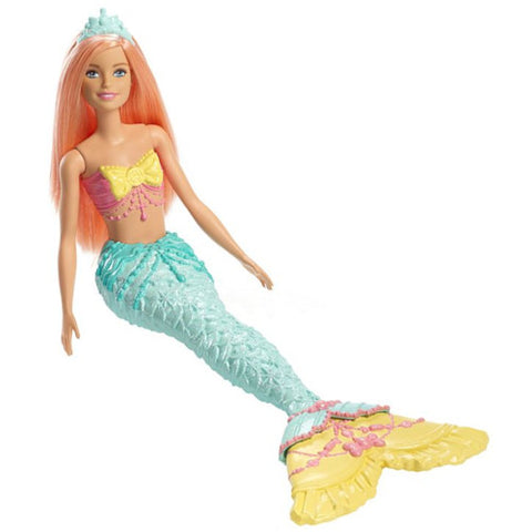 Mattel - Papusa Barbie Sirena in Regatul Curcubeelor