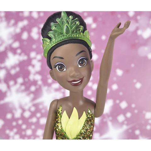 Hasbro - Papusa Disney Princess Tiana cu Rochita Stralucitoare