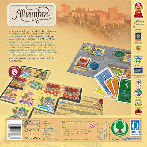 Queen Games - Joc de Societate Alhambra