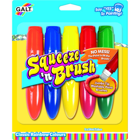 Galt - Set 5 Acuarele Lavabile Squeeze'n Brush
