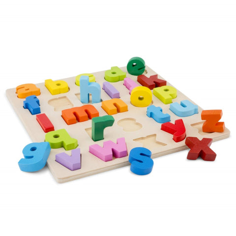 New Classic Toys - Puzzle Alfabet cu Litere Mici