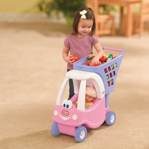 Little Tikes - Masinuta Printesa Cos Pentru Cumparaturi