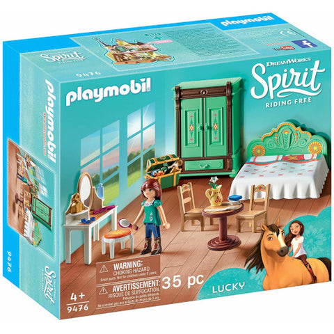 Playmobil - Set de Constructie Dormitorul lui Lucky - Spirit