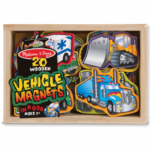 Melissa & Doug - Vehicule cu Magneti