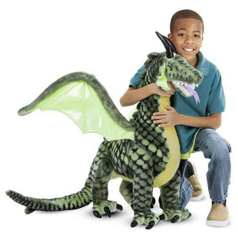 Melissa & Doug - Jucarie de Plus Dragon Gigant