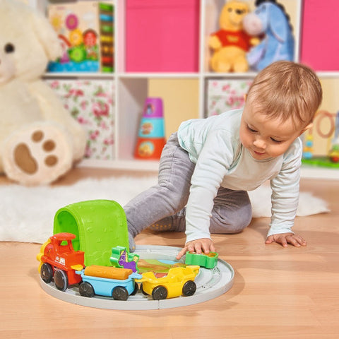 Simba - SSet Tren ABC Roll n Rail cu Sina Circulara si Accesorii