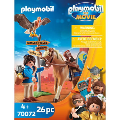 Playmobil - Set de Constructie Marla cu Cal - The Movie