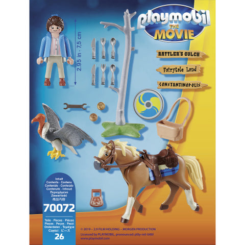 Playmobil - Set de Constructie Marla cu Cal - The Movie