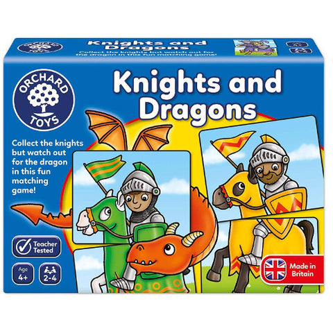 Orchard -  Joc Educativ Puzzle Cavaleri si Dragoni 