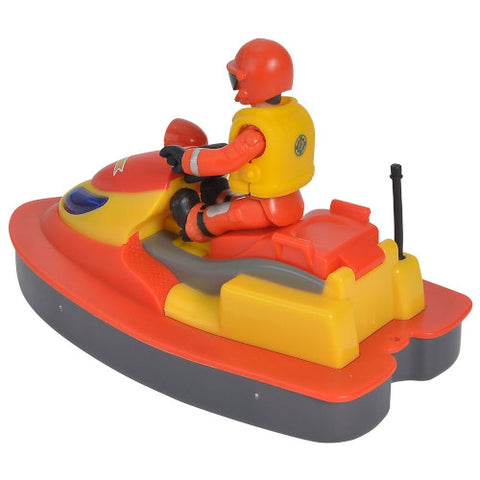 Simba - Set Jet Ski Fireman Sam Juno cu Figurina si Accesorii