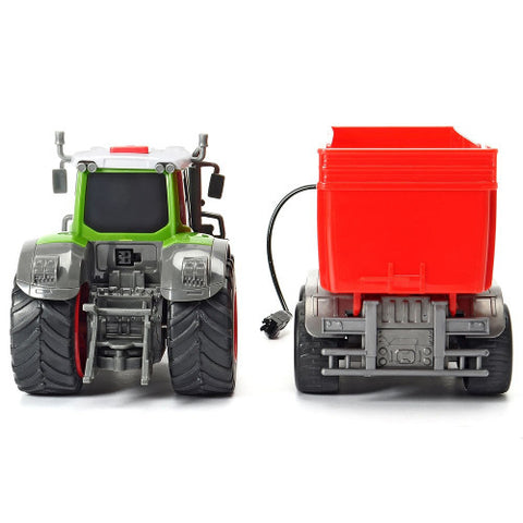 Dickie Toys - Tractor Fendt 939 Vario cu Remorca