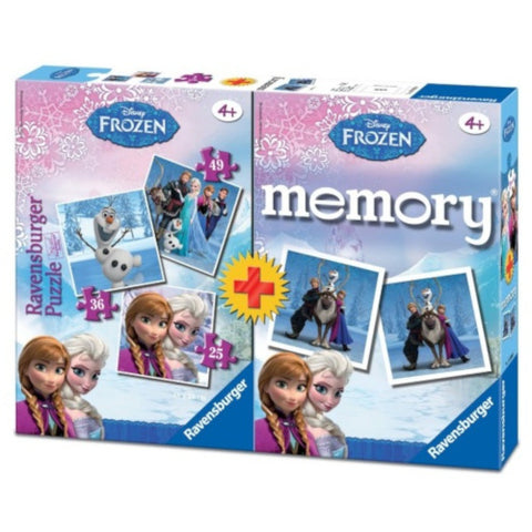 Ravensburger - Puzzle si Joc Memory Frozen