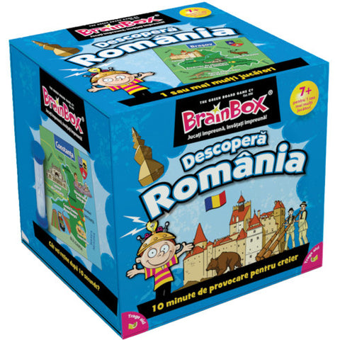 Ludicus Games - Joc de Inteligenta BrainBox Descopera Romania