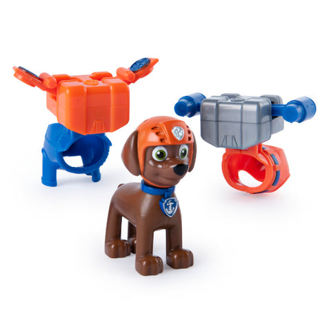 Spin Master - Set Paw Patrol Catel Zuma cu 2 Uniforme