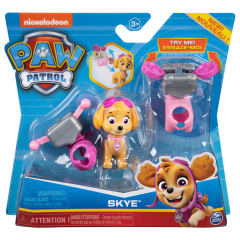 Spin Master - Set Paw Patrol Catel Skye cu 2 Uniforme