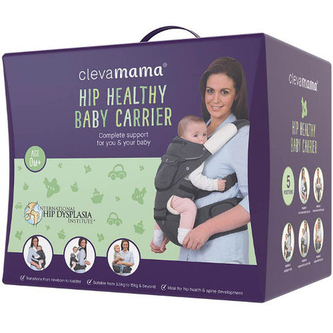 Clevamama - Marsupiu Ergonomic pentru Bebelusi si Copii cu Multiple Pozitii 
