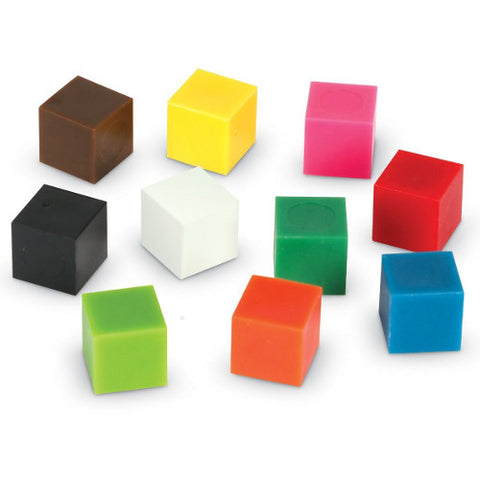 Learning Resources - Set Cuburi Multicolore 1cm