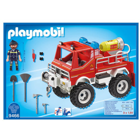 Playmobil - Set de Constructie Camion de Pompieri - City Action