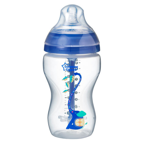 Tommee Tippee - Biberon Advanced cu Sistem de Ventilatie Albastru, 340 ml