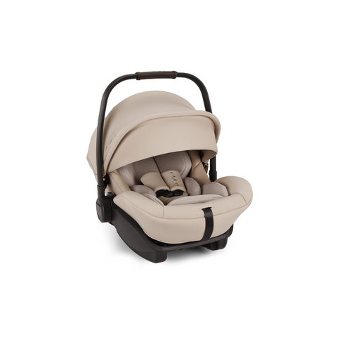 Nuna - Set scoica auto i-size ARRA Next Biscotti + Baza isofix BASE next i-Size pentru ARRA next, testata ADAC