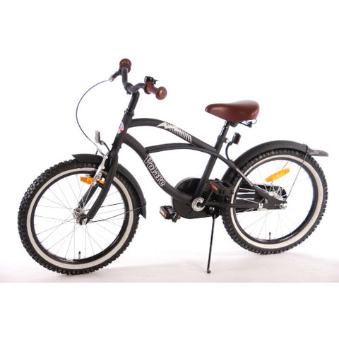 EandL CYCLES - Bicicleta Black Cruiser 18 inch