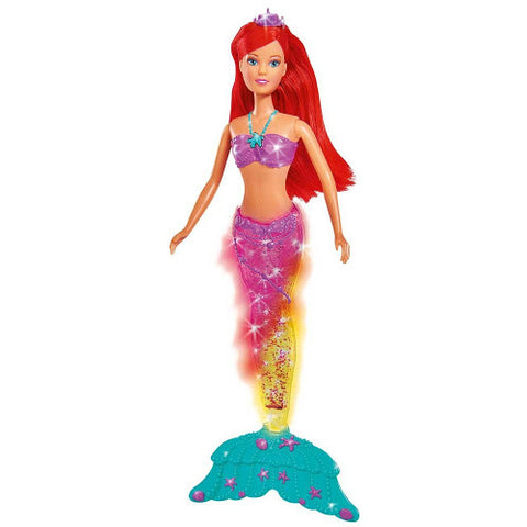 Simba - Papusa Steffi Love Light and Glitter Mermaid 34 cm