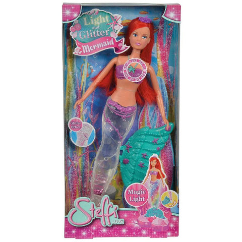 Simba - Papusa Steffi Love Light and Glitter Mermaid 34 cm