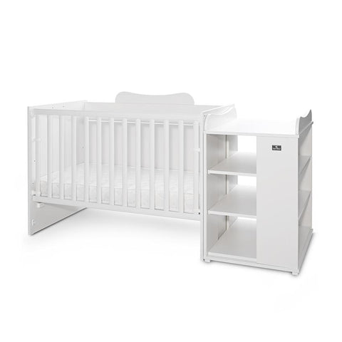 Patut modular multifunctional, 5 confirgurari diferite, 190 x 72 cm, Multi, White