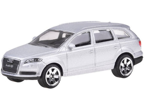 Mașină metalică cu licență, Audi Q7, 1:64 arc suspensie, ZA5058