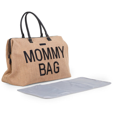 Geanta de infasat Childhome Mommy Bag Raffia