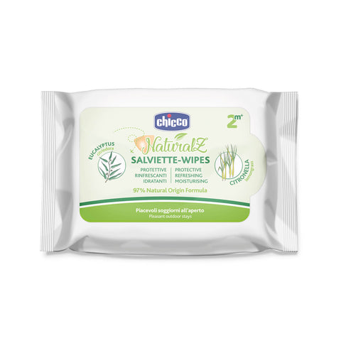 Servetele umede protectie naturala Chicco Naturalz, 20 Buc, 2 luni+