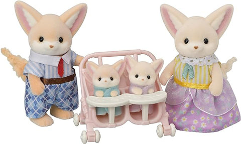 Figurine Sylvanian Families-Familia Vulpitelor Fennec