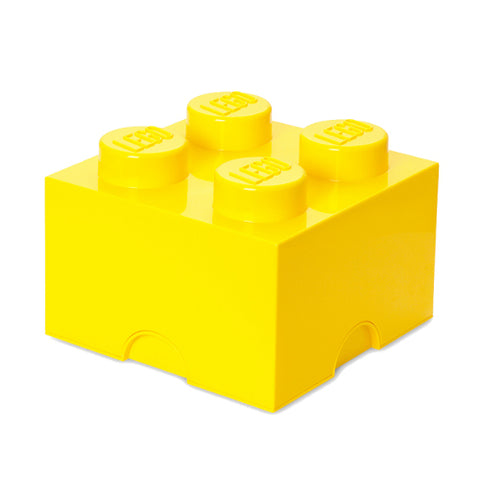 Lego - Cutie Depozitare Lego 2 x 2 Galben