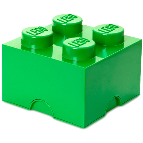 Lego - Cutie Depozitare Lego 2 x 2 Verde Inchis