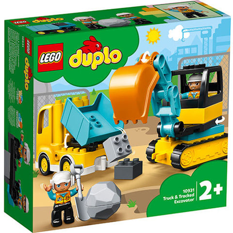 Lego - LEGO DUPLO Camion si Excavator pe Senile 10931